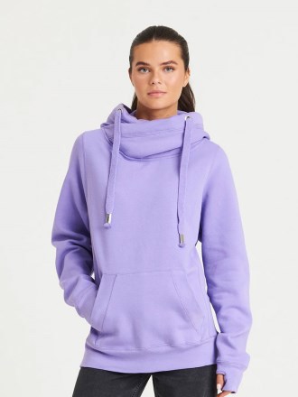 Cross Neck Hoodie