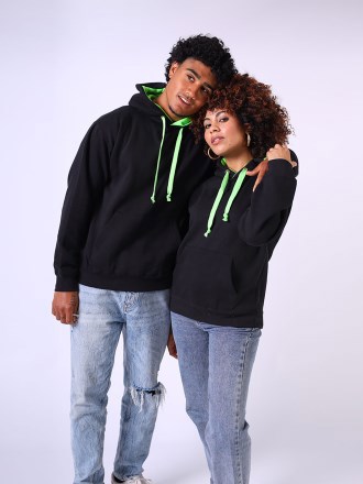 Contrast Hoodie
