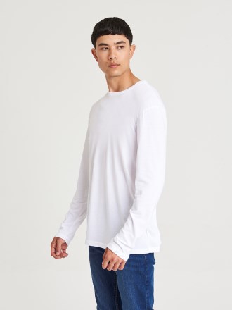 Long Sleeve Tri Blend T Shirt