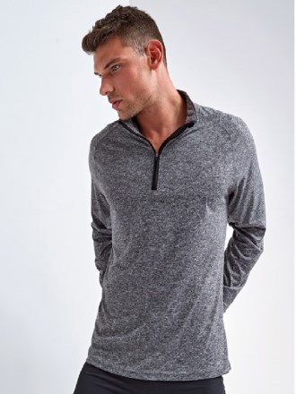 long sleeve performance ¼ zip