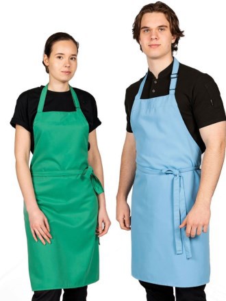 Denny's Multicoloured Bib Apron 28X36
