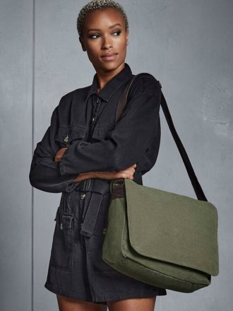 Vintage Canvas Despatch Bag