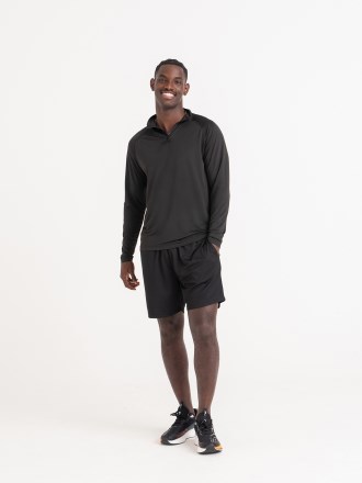 Lightweight active 1/4 zip