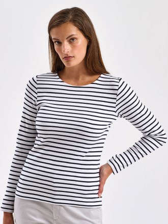 Ladies Mariniere Long Sleeve Tee