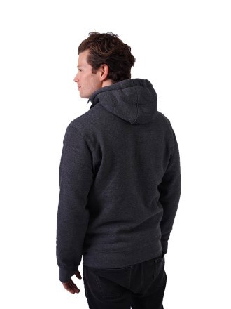 Fleece Lined Zip Hoodie