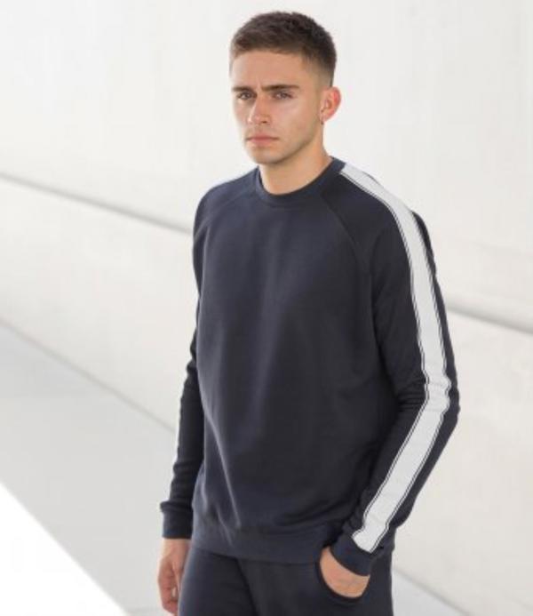 Unisex Contrast Raglan Sweatshirt