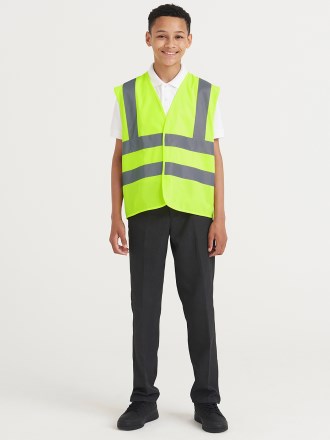 High Visibility Kids Waistcoat
