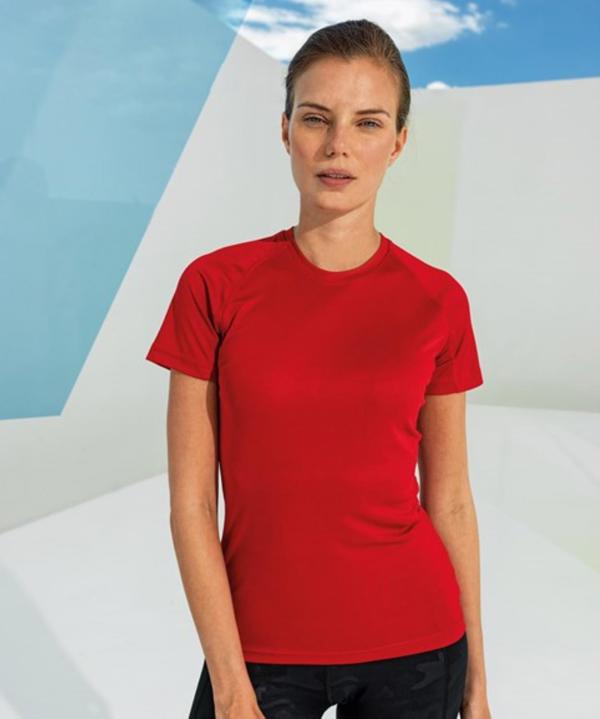 Women's TriDri® panelled tech tee