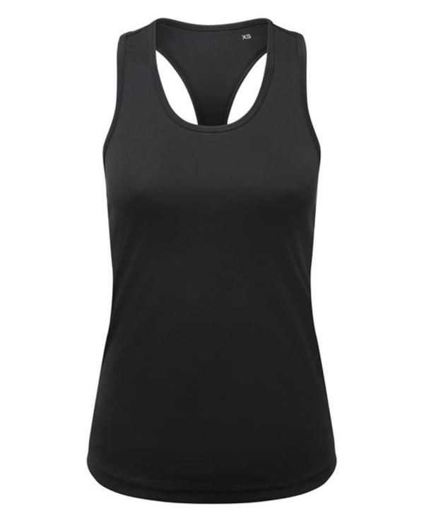 recycled performance slim racerback vest