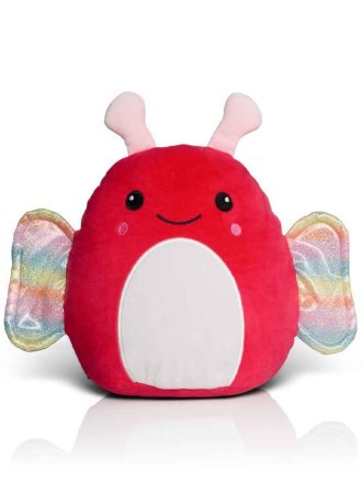 Squidgy Animals Pink Butterfly