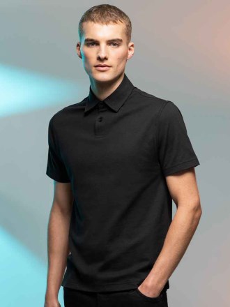 Mens Short Sleeve Stretch Polo