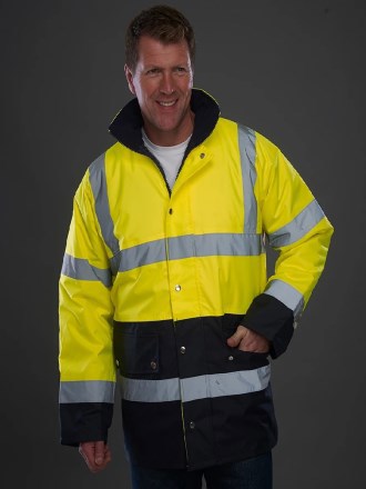 Hi-Vis Two Tone Motorway Jacket