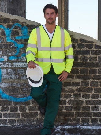 Long Sleeve Safety Waist Coat