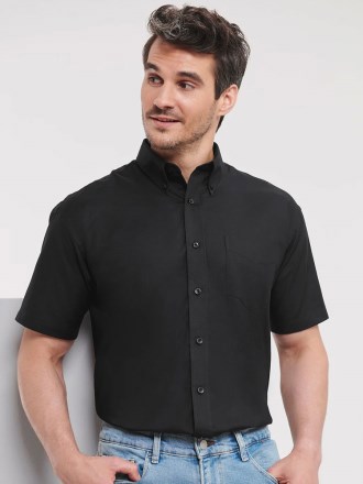 Men's Short Sleeve Easy Care Oxford Shirt