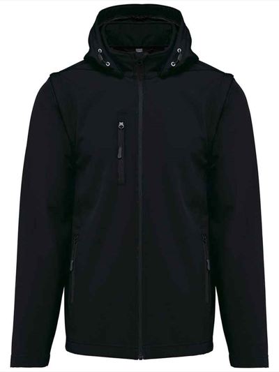 Kariban Unisex Three Layer Hooded Soft Shell Jacket