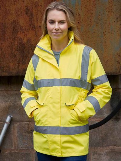 Yoko Ladies Hi-Vis Executive Jacket