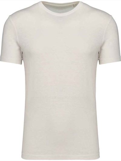 Spasso Unisex Organic Cotton Linen Blend T-Shirt