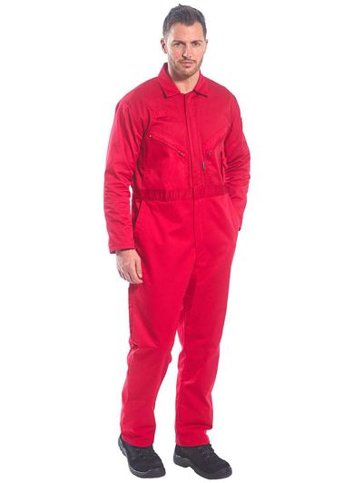 PW065 ZIP OVERALL 