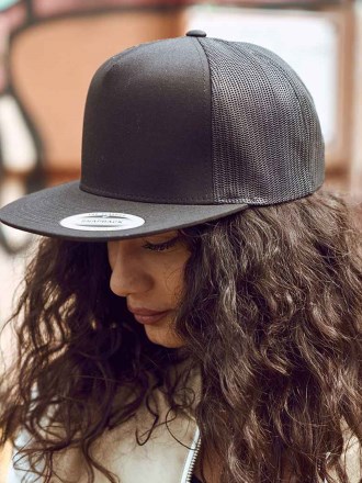 Flexfit 5 Panel Retro Trucker Cap