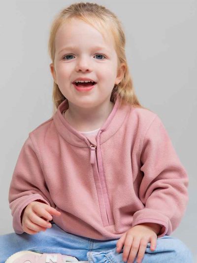Larkwood Kids 1/2 Zip Lightweight Fleece