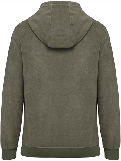 Native Spirit Terry Towel Full Zip Hooded Sweatshirt