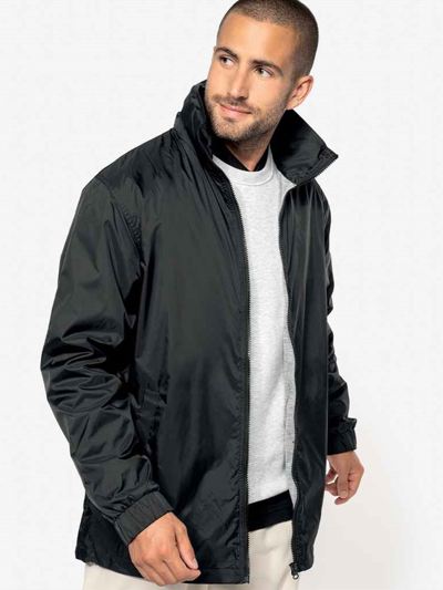 Kariban Lined Windbreaker Jacket