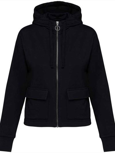 Native Spirit Ladies Full Zip Hooded Sweatshirt