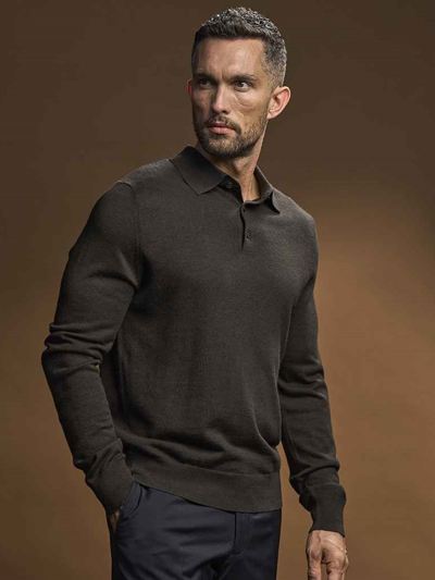 Tee Jays Knitted Polo Shirt