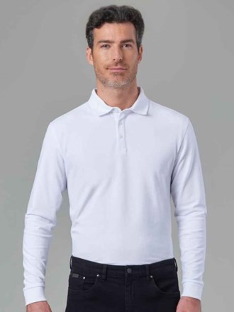 Brook Taverner Frederick Long Sleeve Polo Shirt
