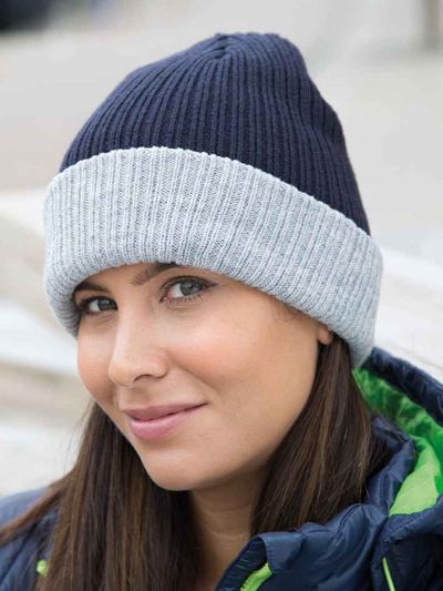 Result Double Layer Knitted Hat