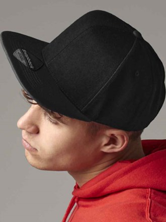 Beechfield Original Flat Peak 6 Panel Snapback Cap