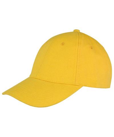 6 Panel Brushed Cotton Low Profile Cap
