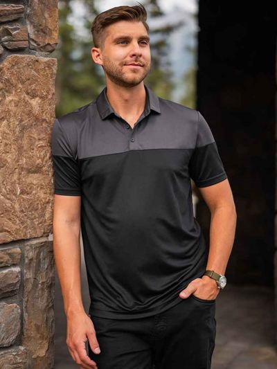 Stormetch Monterey Two-Tone Polo Shirt