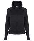 Women's hoodie with reflective tape