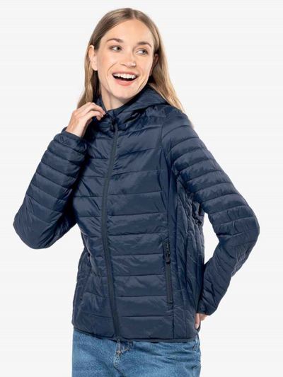Kariban Ladies Lightweight Hooded Padded Jacket