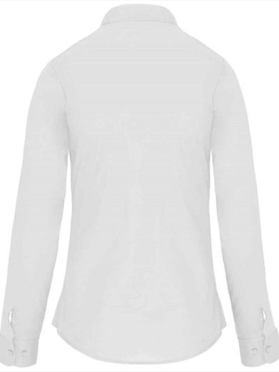 Kariban Ladies Long Sleeve Mandarin Collar Shirt