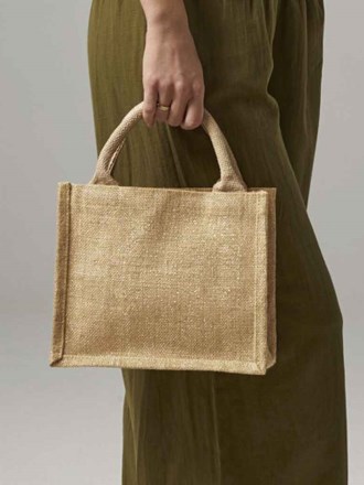 Westford Mill Shimmer Jute Mini Gift Bag