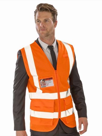 Result Safe-Guard Executive Cool Mesh Safety Vest