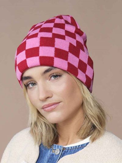 Checkerboard Beanie
