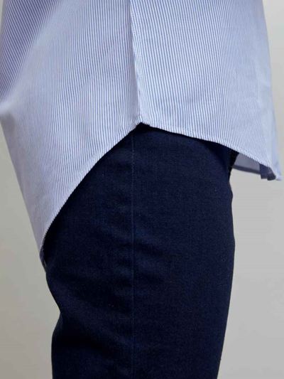 NEOBLU Ladies Baptiste Striped Long Sleeve Shirt