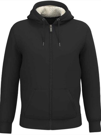 Native Spirit Unisex Sherpa lined Full Zip Sweatshirt