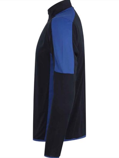Finden + Hales Contrast Zip Neck Midlayer Top