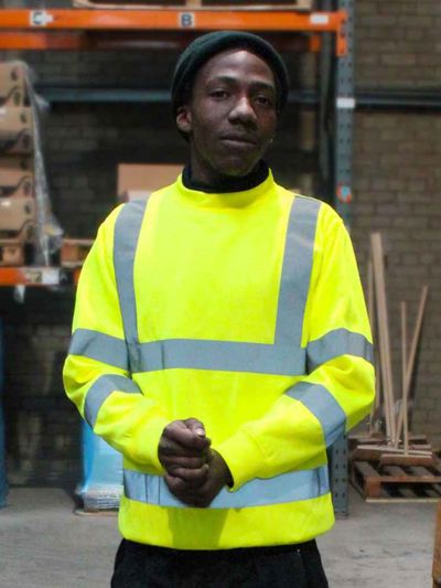 Warrior Hi-Vis Sweatshirt