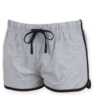 SK069 Ladies Retro Fit Shorts