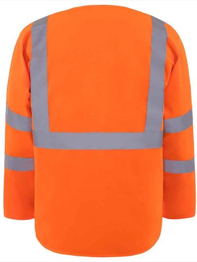 Hi-Vis Executive Long Sleeve Waistcoat