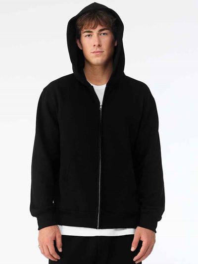 Canvas Unisex Heavy Full Zip Hoodie