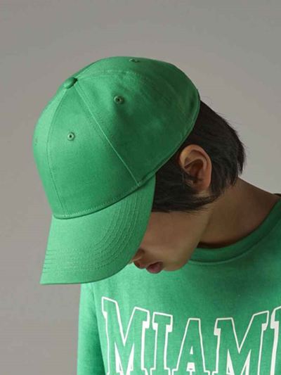 Beechfield EarthAware® Junior Classic Organic Cotton 6 Panel Cap