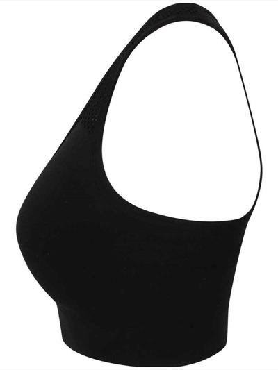Tombo Ladies Seamless Crop Top