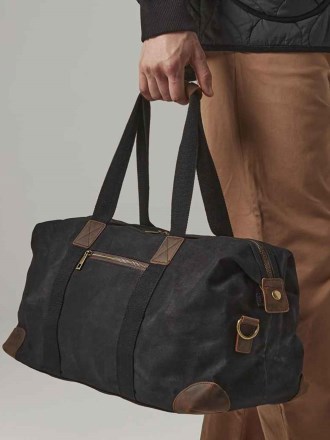 Quadra Heritage Waxed Canvas Holdall