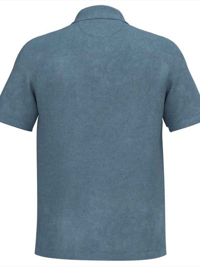 Spasso Terry Towel Polo Shirt